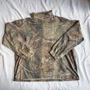 Gander Mountain Men's Size XL Camo Realtree Long Sleeve Cotton Hunting Shirt